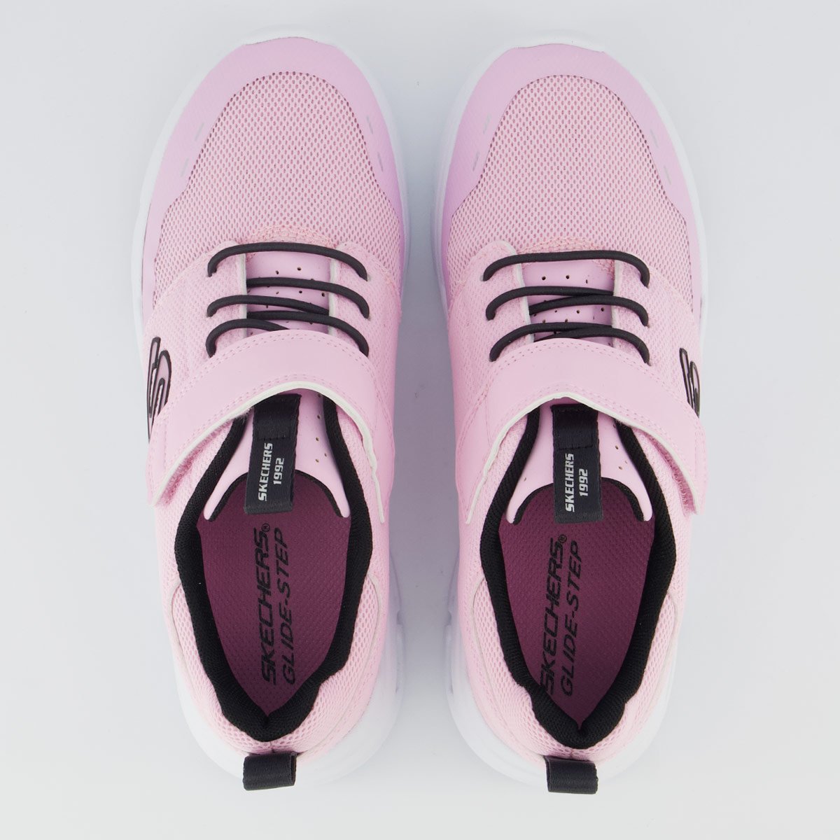Tênis Skechers Glide-Step Flow Infantil Rosa Rosa 4