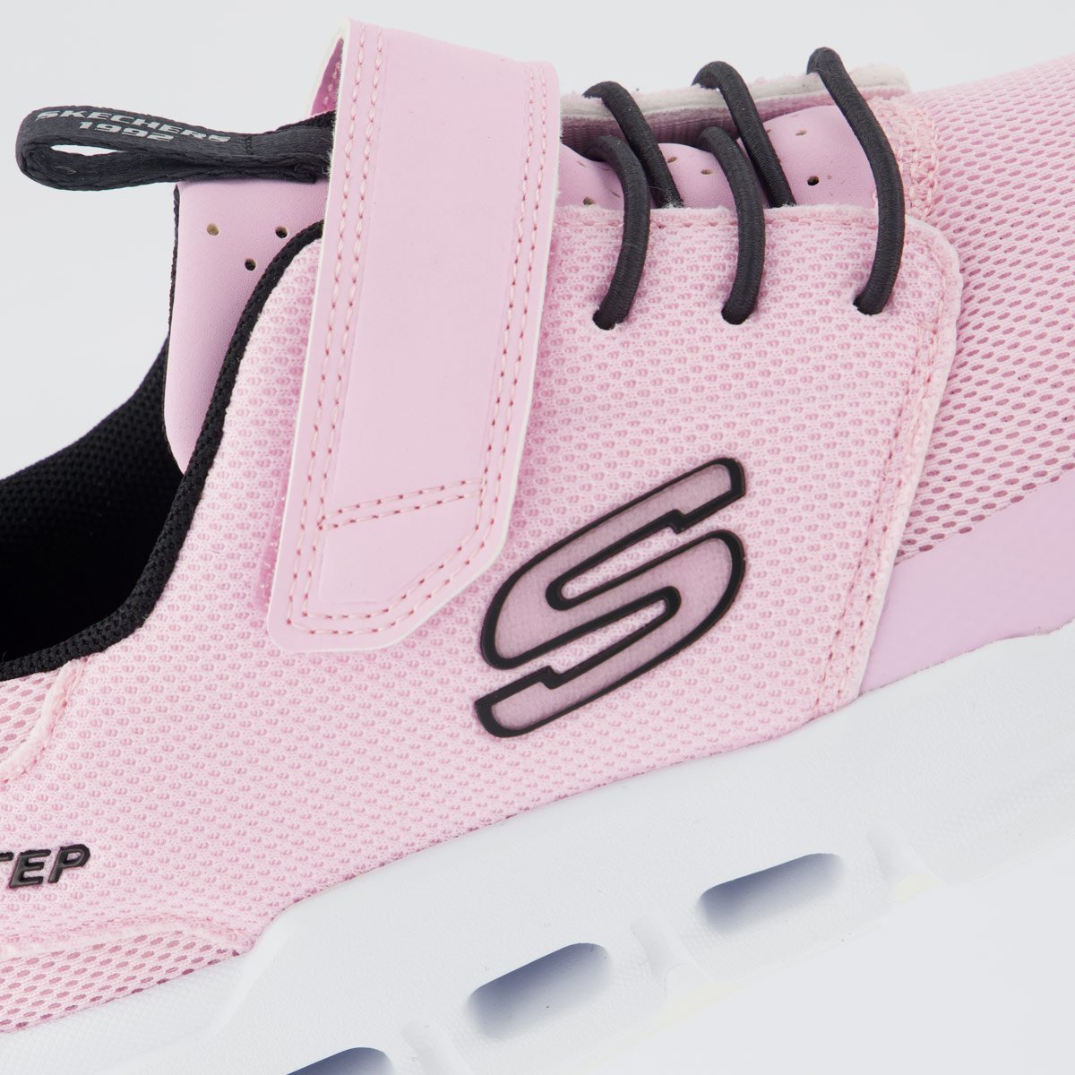 Tênis Skechers Glide-Step Flow Infantil Rosa Rosa 7