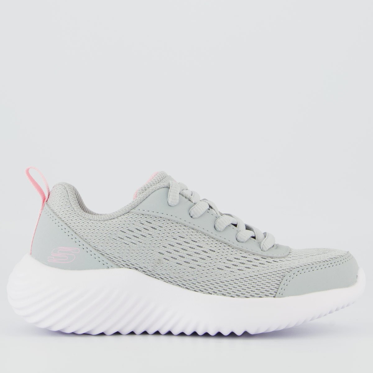 Tênis Skechers Bounder EZ Infantil Cinza
