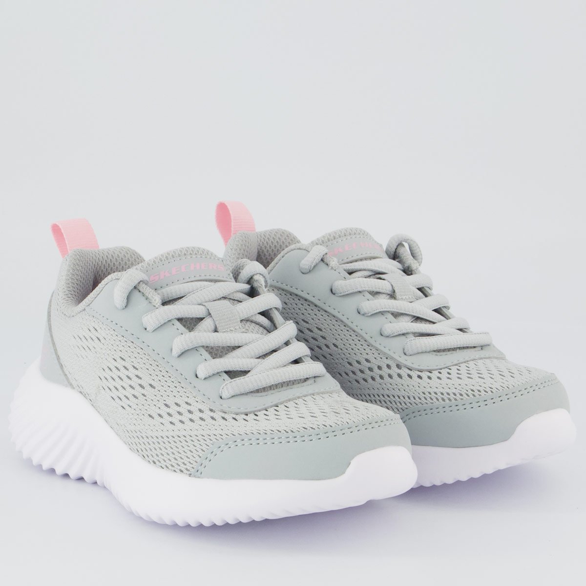 Tênis Skechers Bounder EZ Infantil Cinza Cinza 2