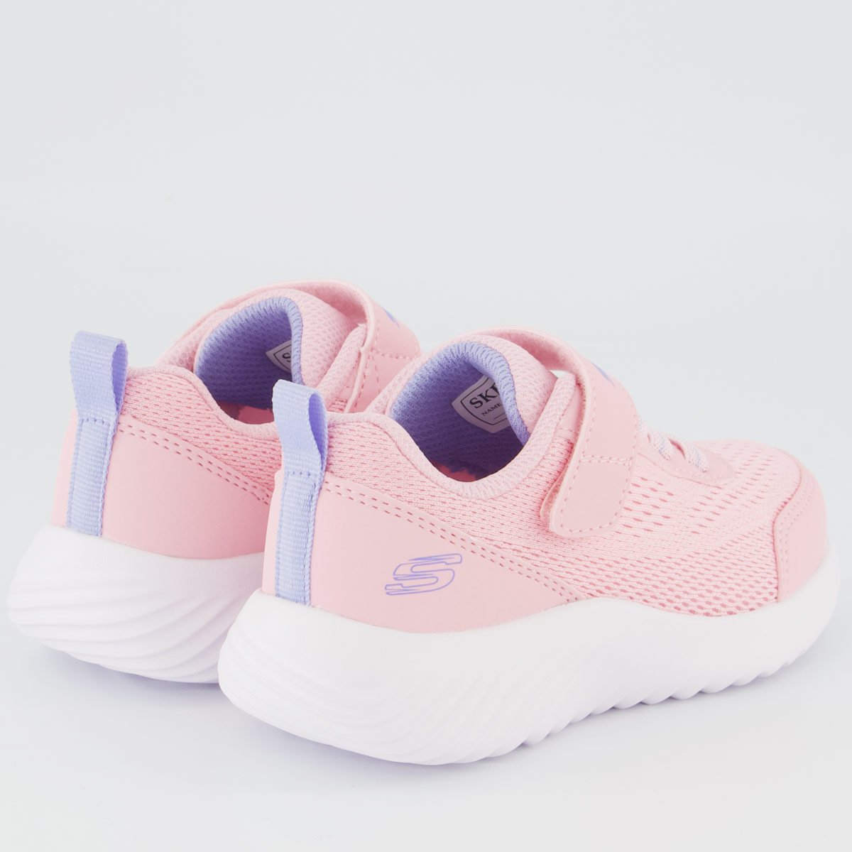 Tênis Skechers Bounder Free Infantil Rosa Rosa 3