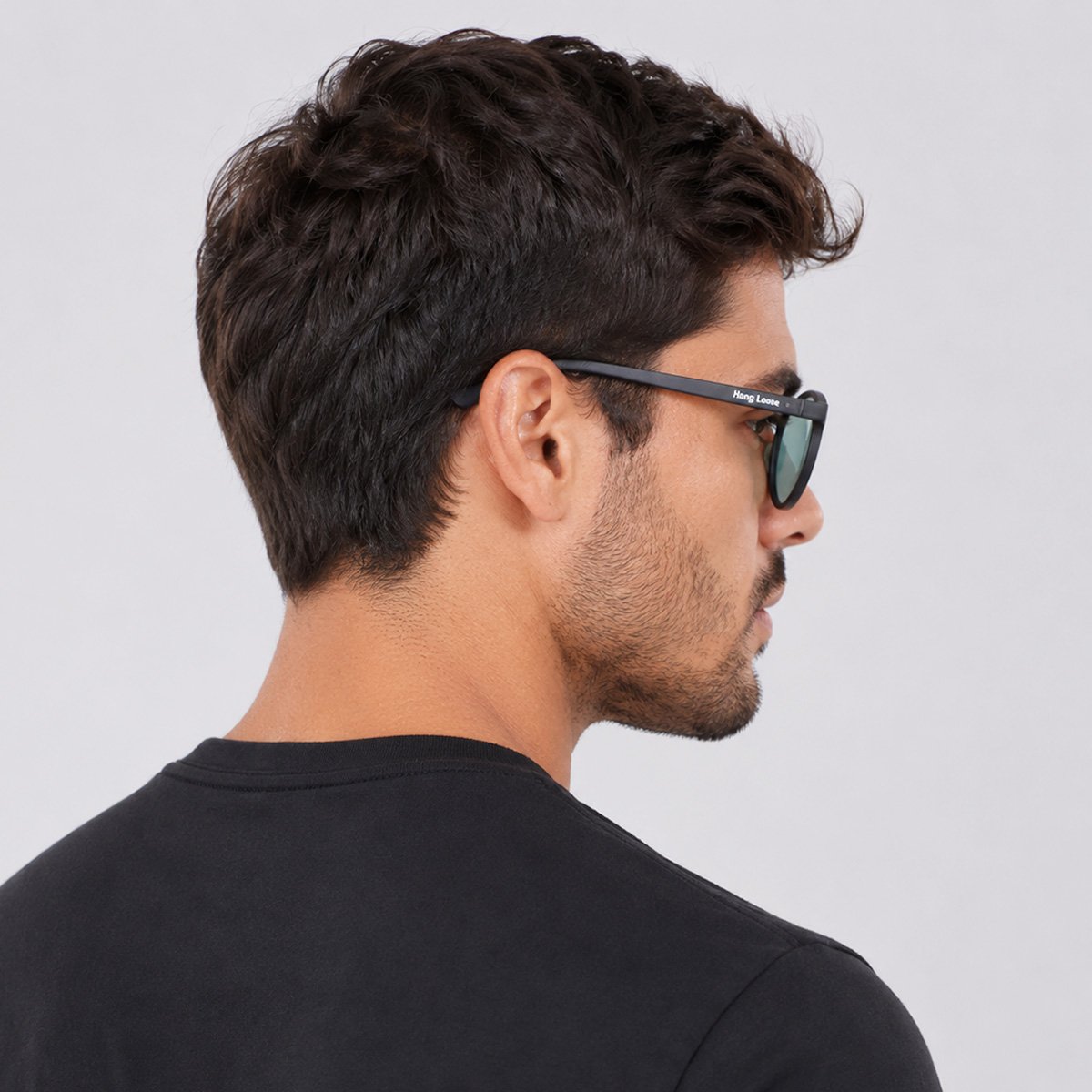 Óculos de Sol Hang Loose Bella C4 Preto Preto 5