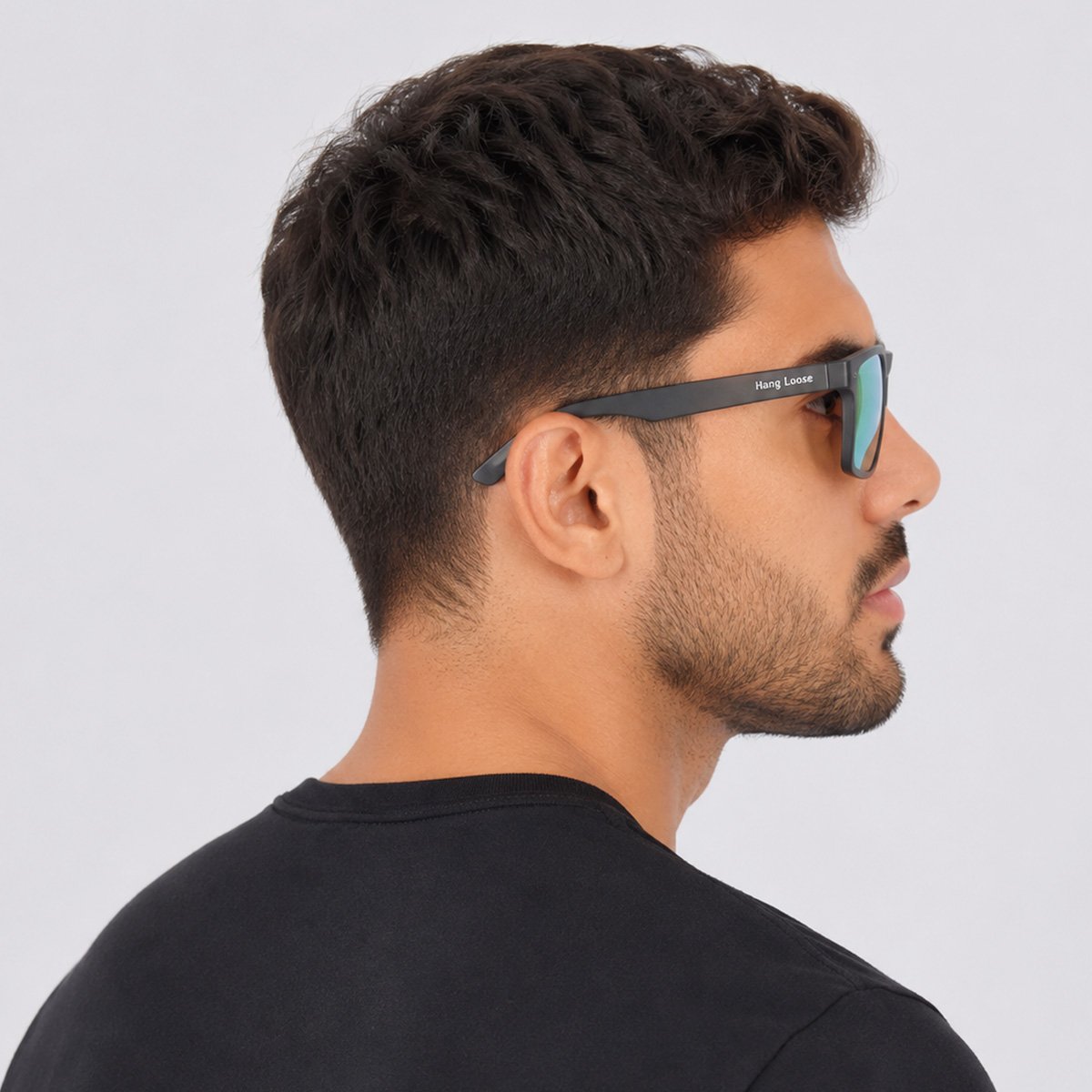 Óculos de Sol Hang Loose Asos Preto e Amarelo Preto 5