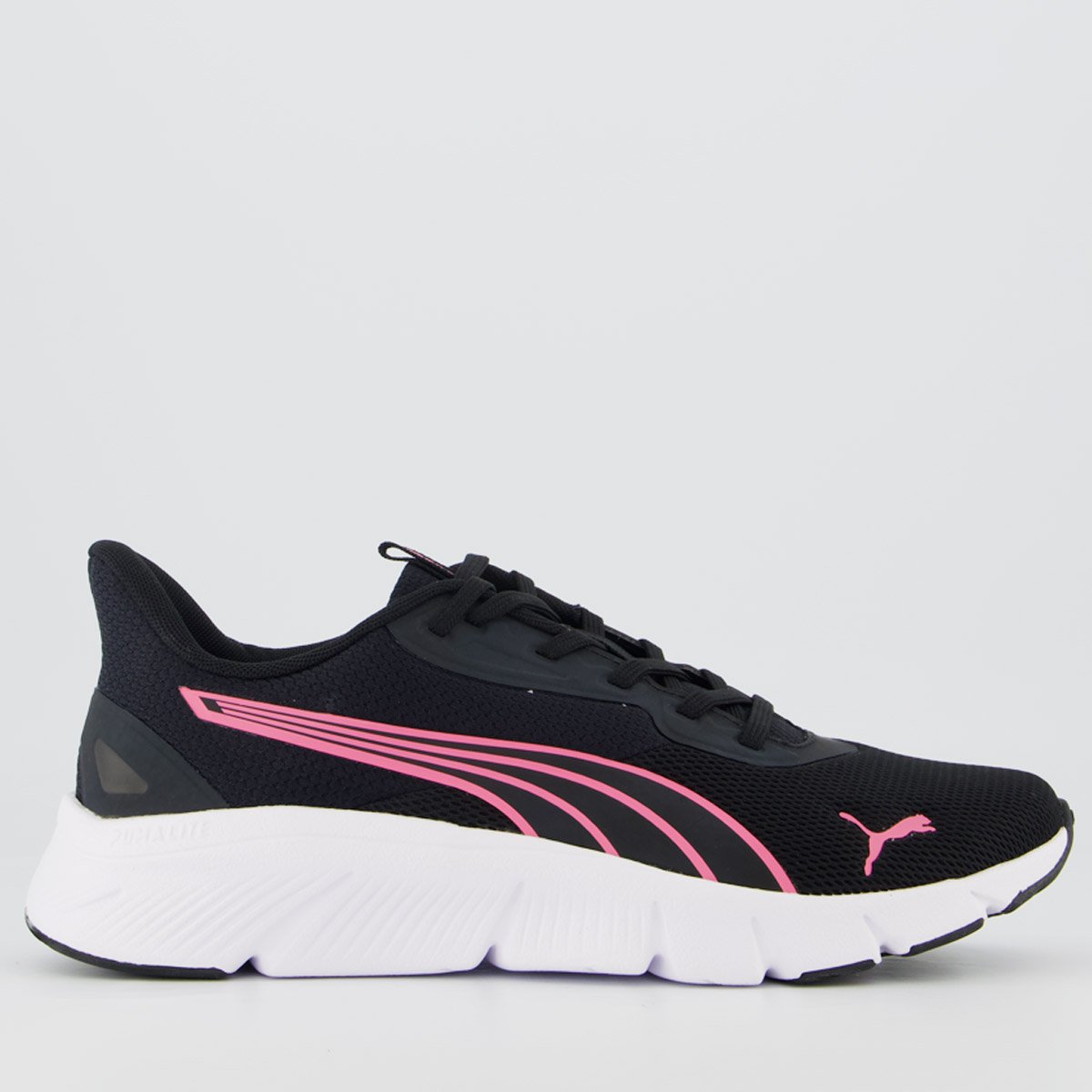 Tênis Puma FlexFocus Lite Modern Wns BDP Feminino Preto e Rosa