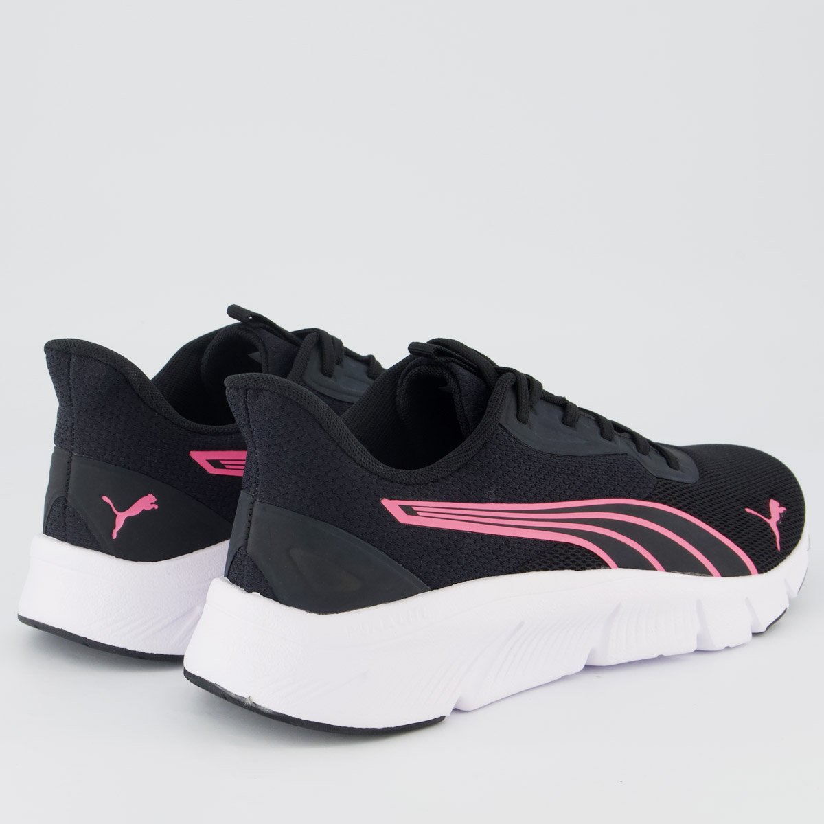 Tênis Puma FlexFocus Lite Modern Wns BDP Feminino Preto e Rosa Preto 3