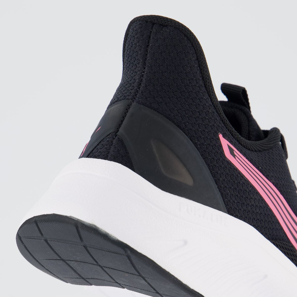 Tênis Puma FlexFocus Lite Modern Wns BDP Feminino Preto e Rosa Preto 6