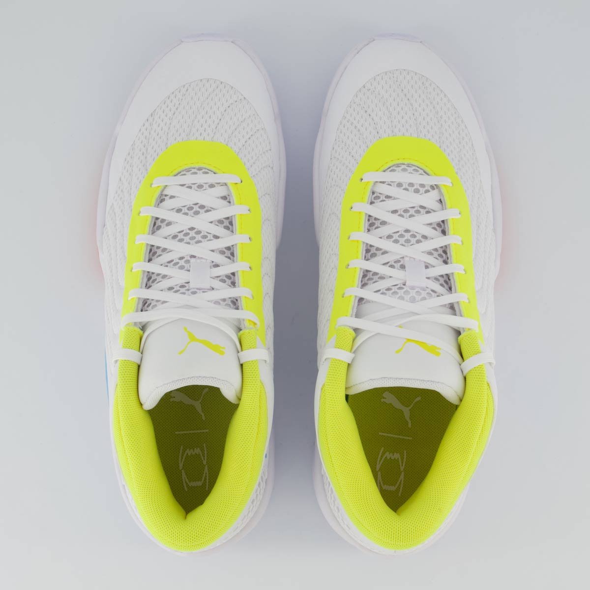 Tênis Puma Court Pro 2 Branco e Azul Branco 4