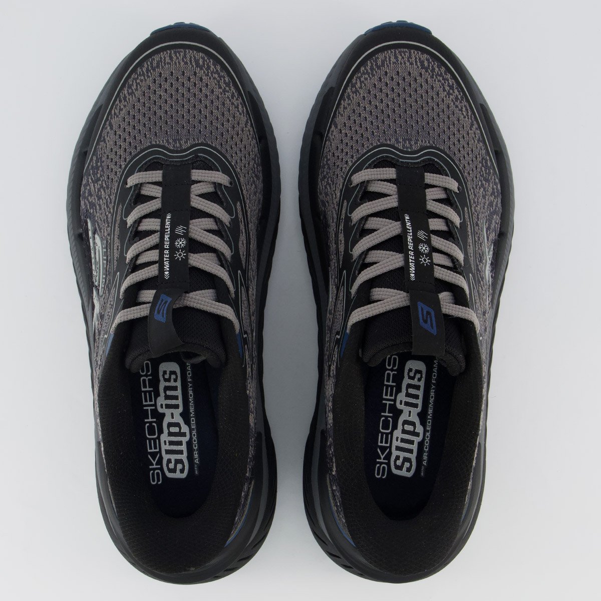 Tênis Skechers Max Cushioning Premier Trail Preto e Cinza Preto/Cinza 4