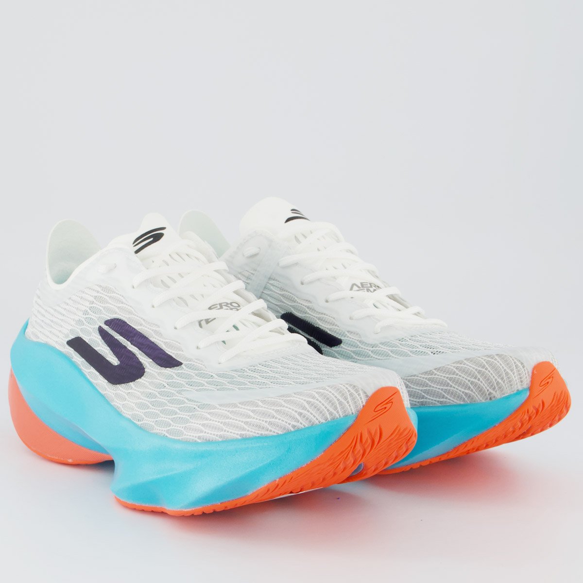Tênis Skechers SKX Aero Tempo Feminino Cinza e Azul Cinza/Azul 2