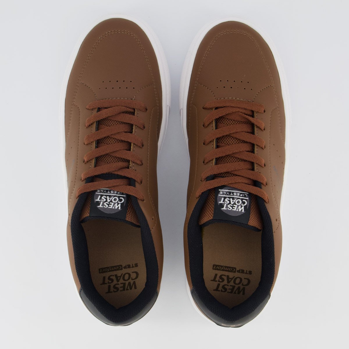 Tênis West Coast Hudson Marrom Marrom 4