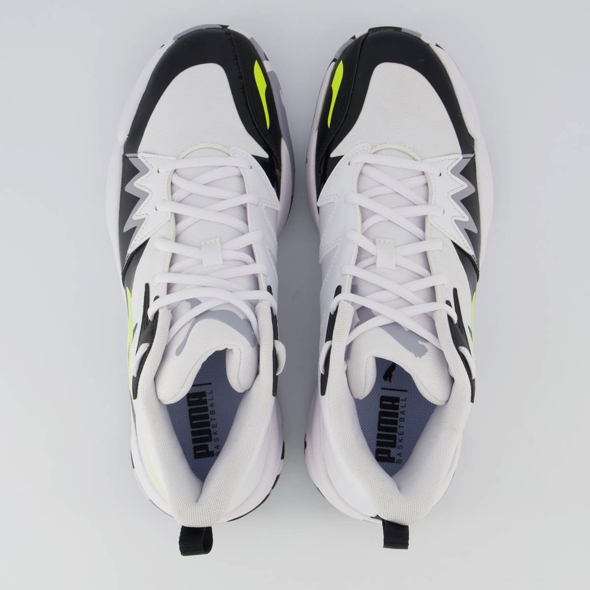 Tenis Puma Genetics Branco e Preto Branco/Preto 4