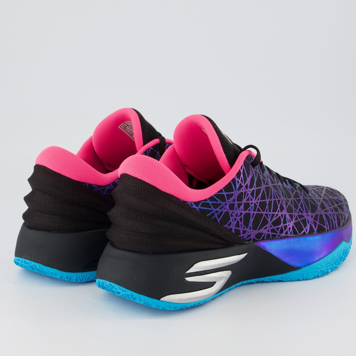 Tênis Skechers JE 1 Preto Preto/Azul 3