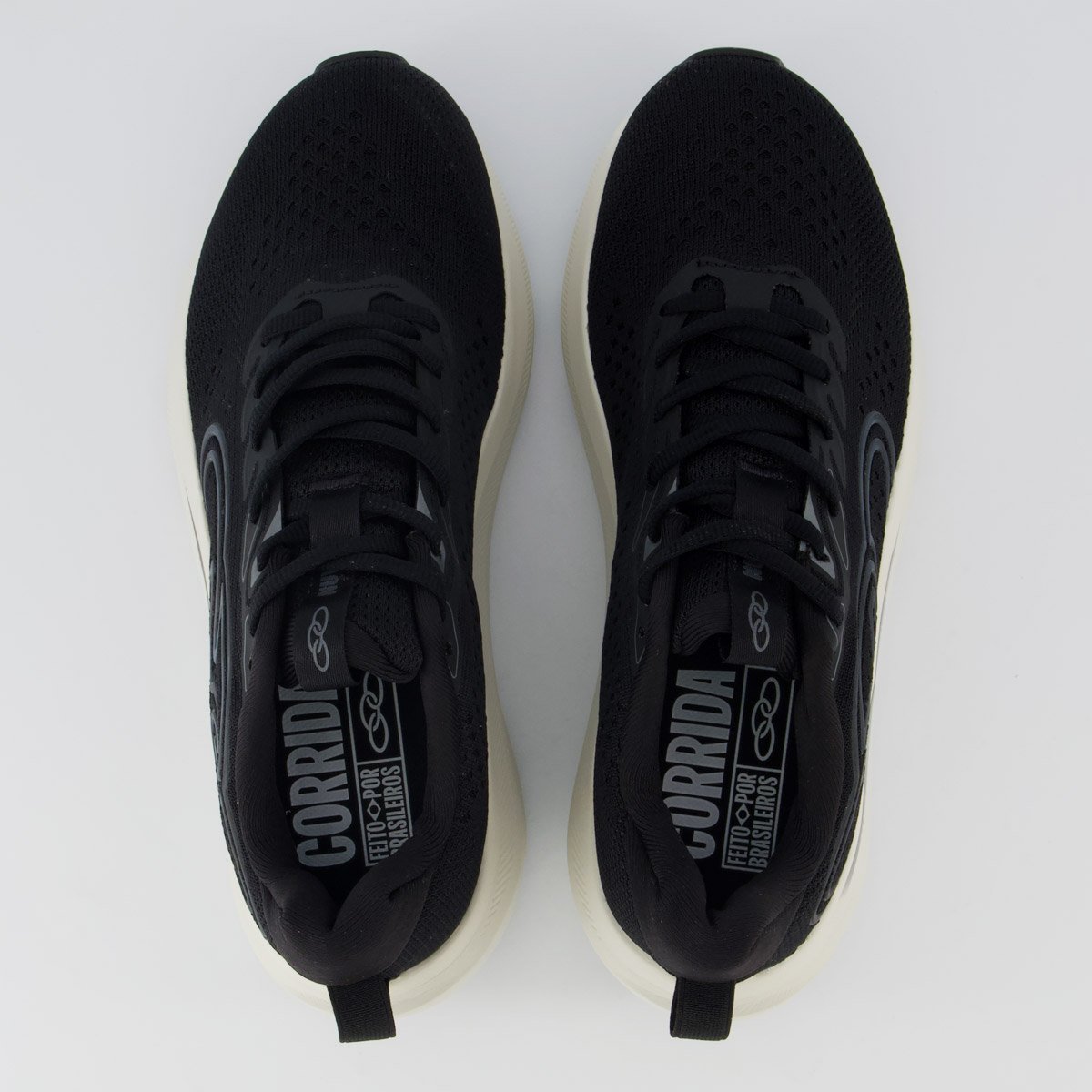 Tênis Olympikus Nuvem Feminino Preto e Branco Preto 4