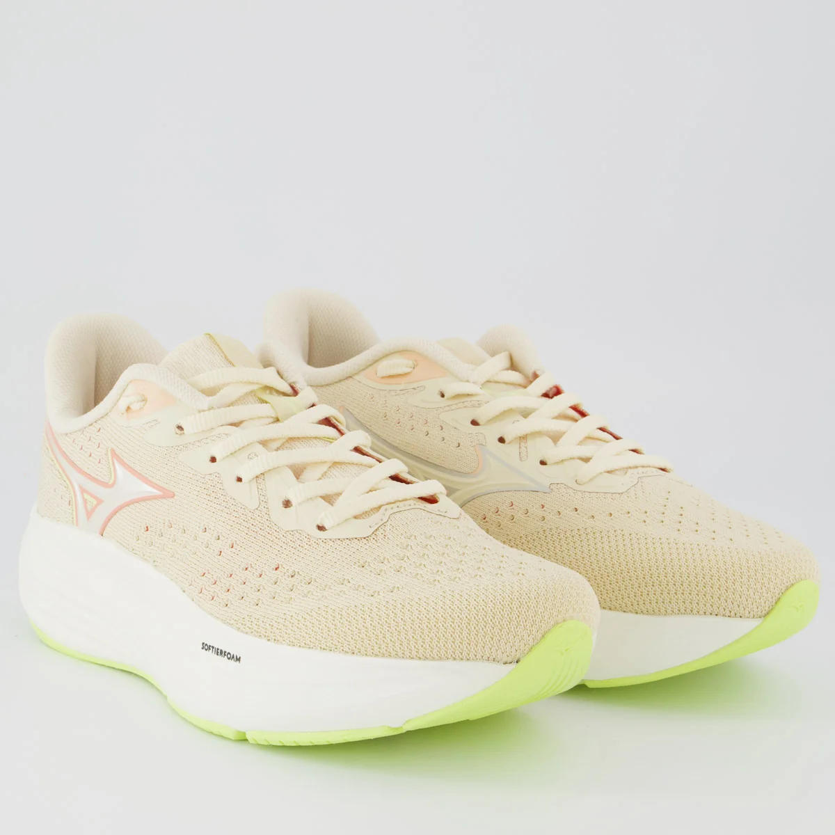 Tênis Mizuno Lively Feminino Bege Bege 2