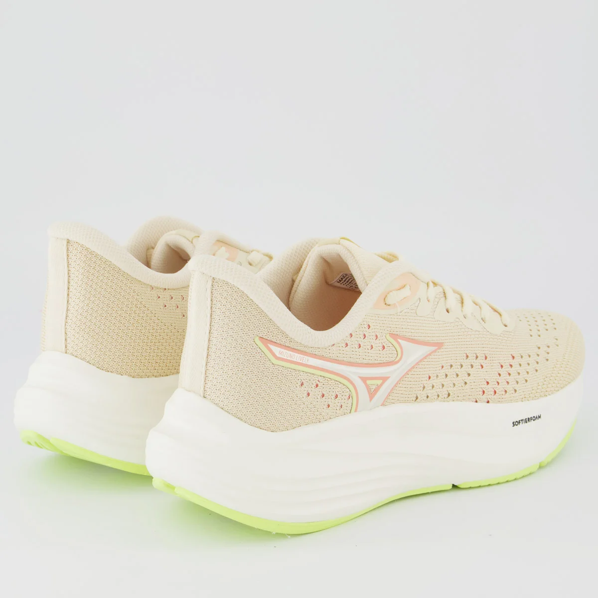 Tênis Mizuno Lively Feminino Bege Bege 3