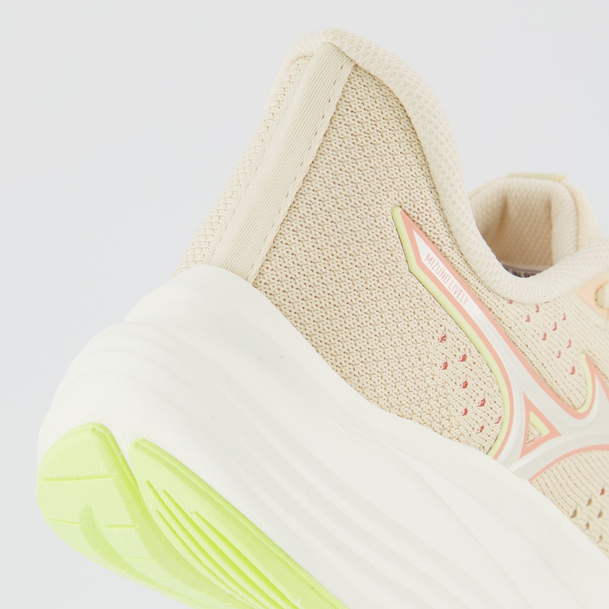 Tênis Mizuno Lively Feminino Bege Bege 6