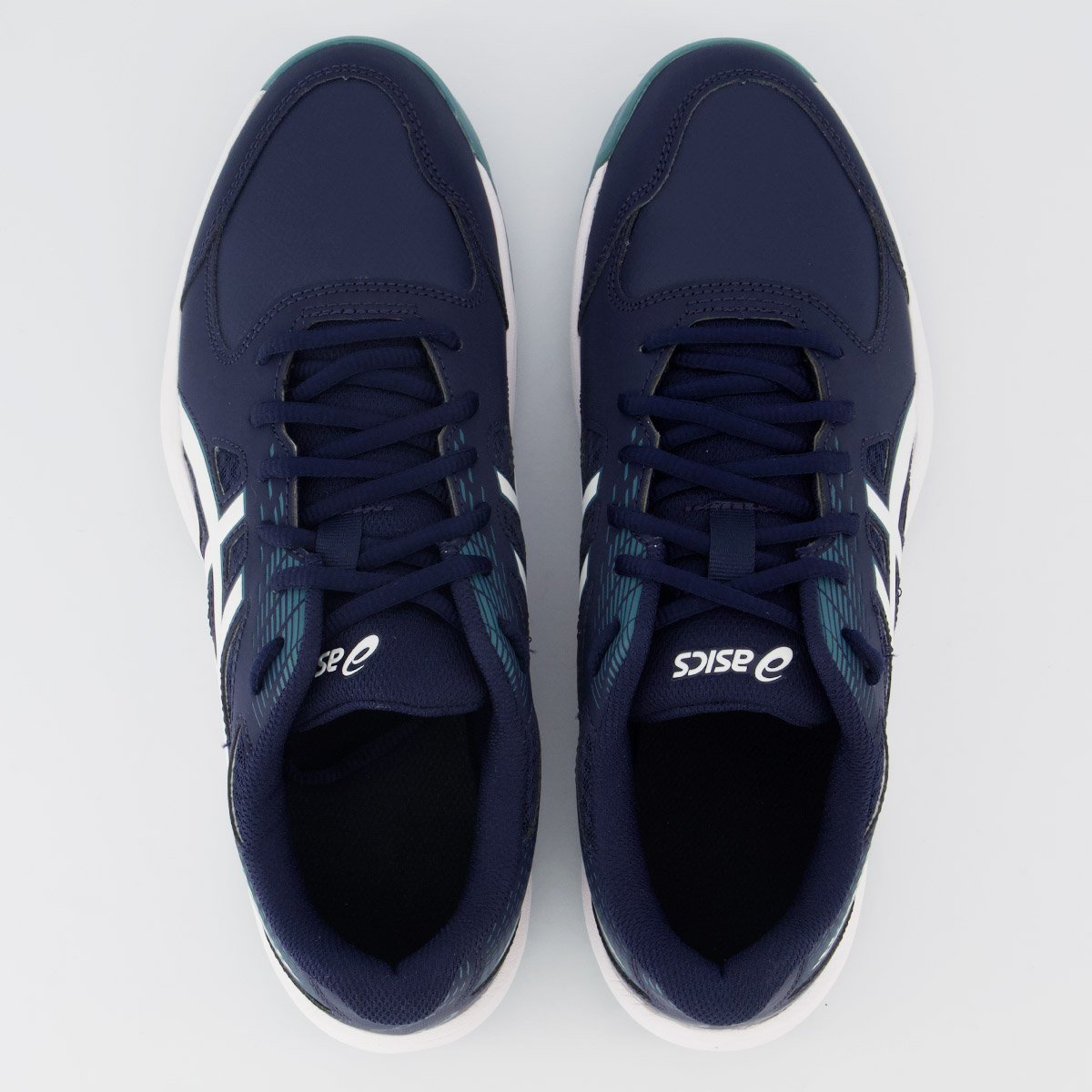 Tênis Asics Court Slide 4 Azul Marinho e Branco Azul 4