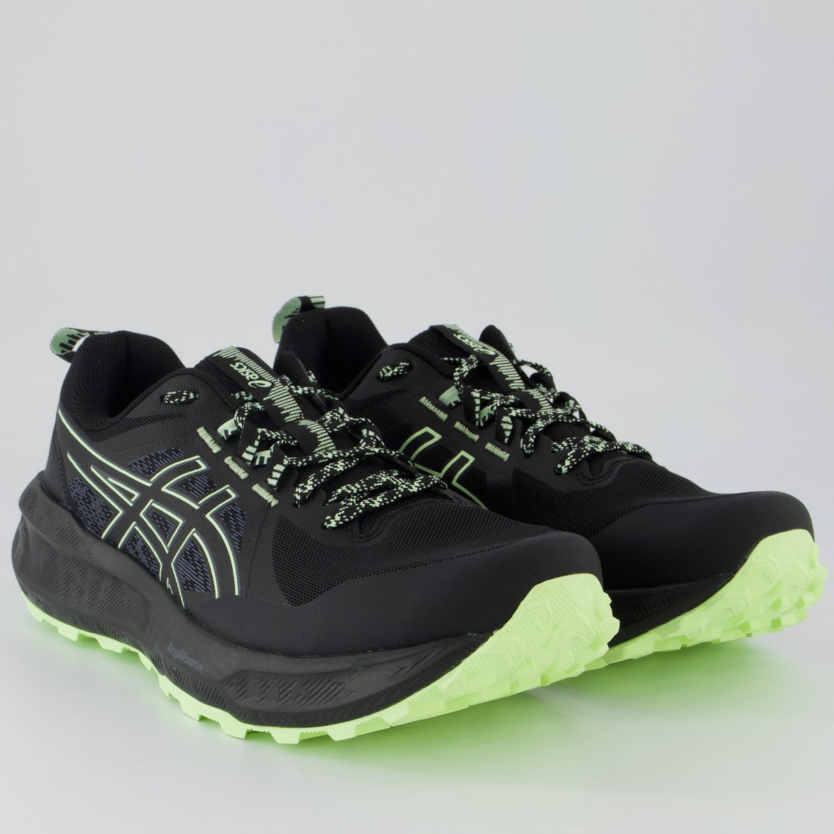 Tênis Asics Gel Sonoma 8 Preto e Verde Claro Preto 2