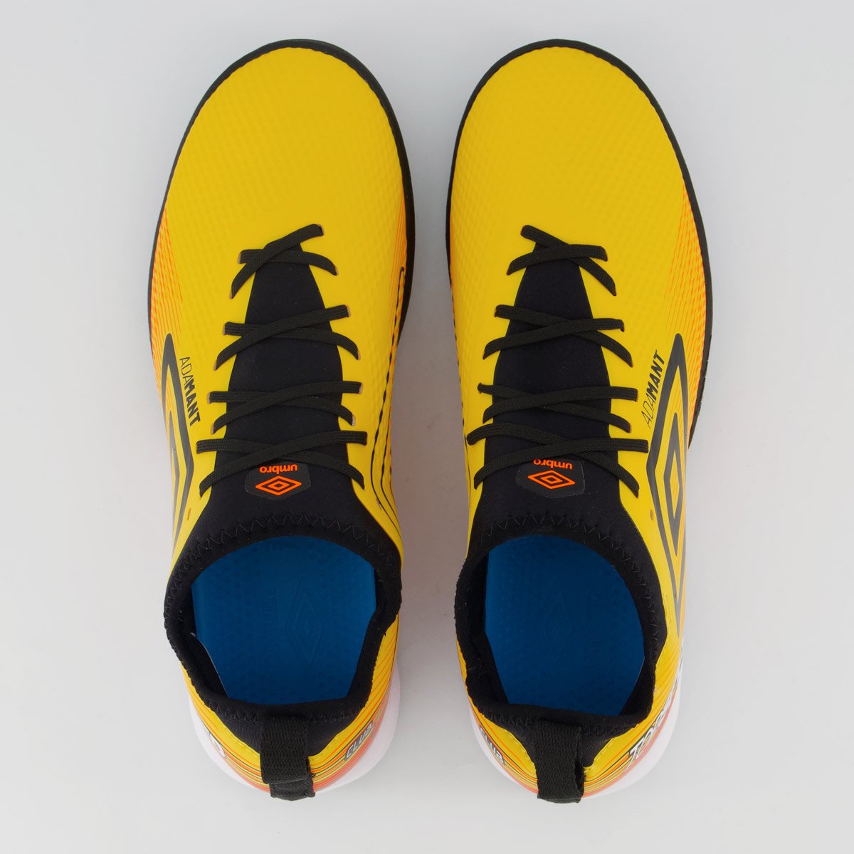 Chuteira Umbro Top Speed Club Society Laranja e Preta Laranja/Preto 4