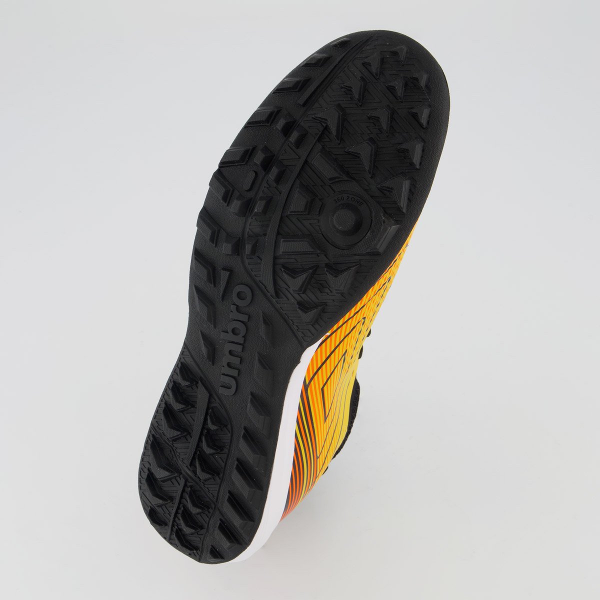 Chuteira Umbro Top Speed Club Society Laranja e Preta Laranja/Preto 5