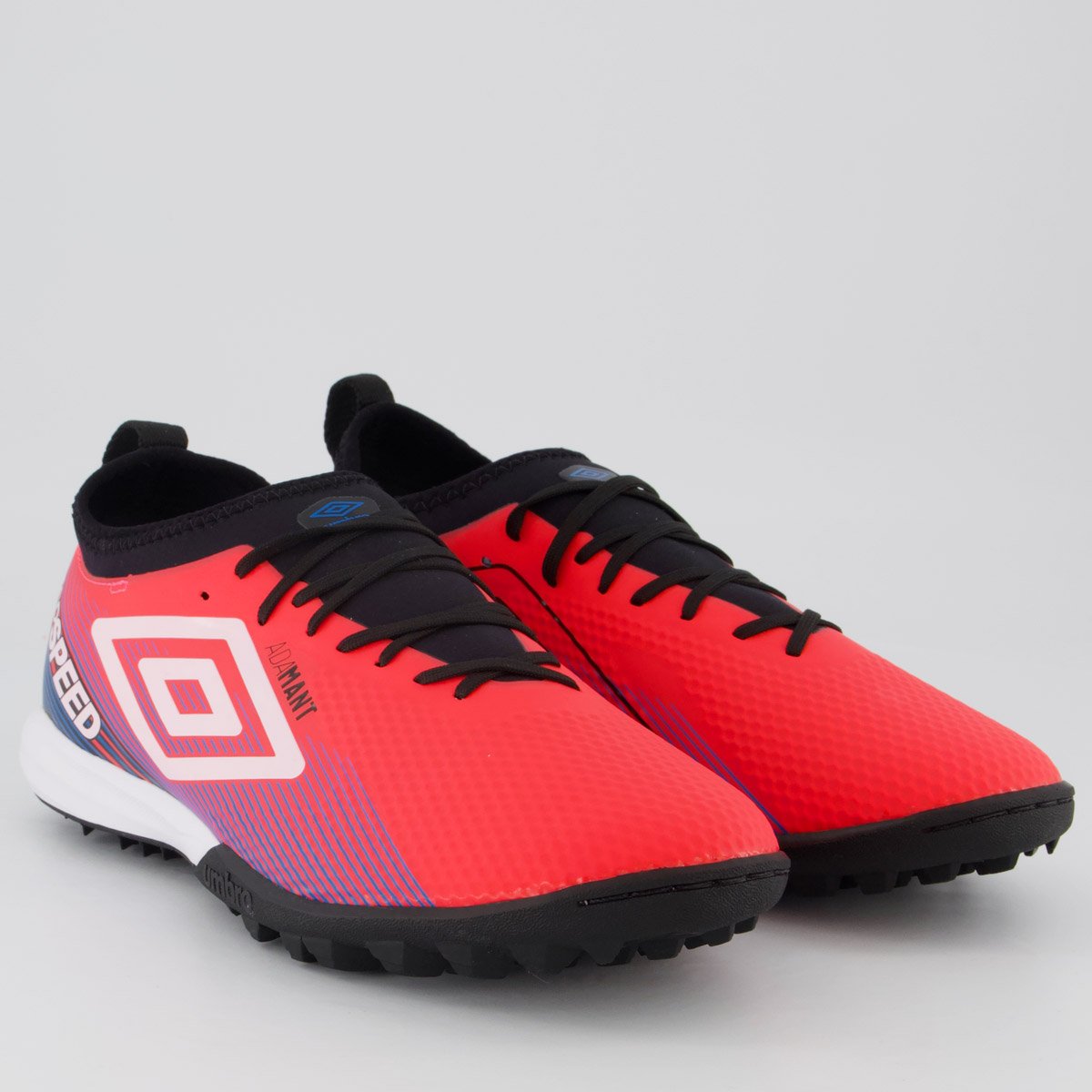 Chuteira Umbro Top Speed Club Society Rosa e Branca Rosa 2