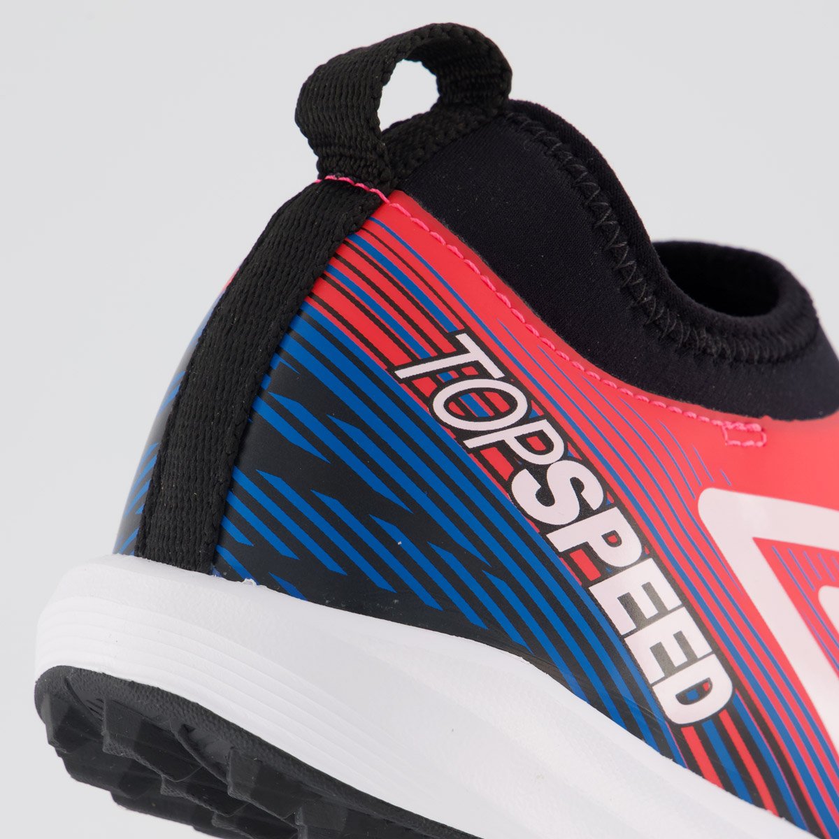 Chuteira Umbro Top Speed Club Society Rosa e Branca Rosa 6