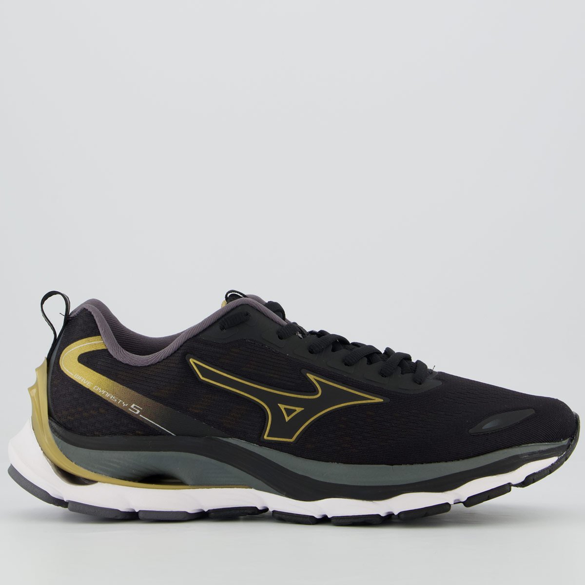 Tênis Mizuno Wave Dynasty 5 Preto