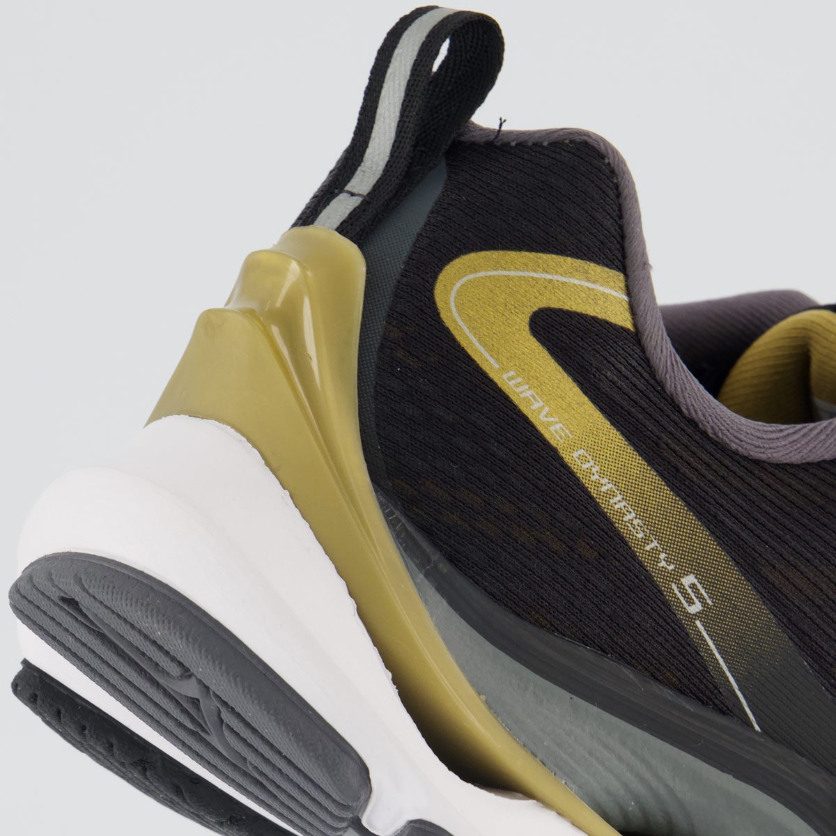 Tênis Mizuno Wave Dynasty 5 Preto Preto 6