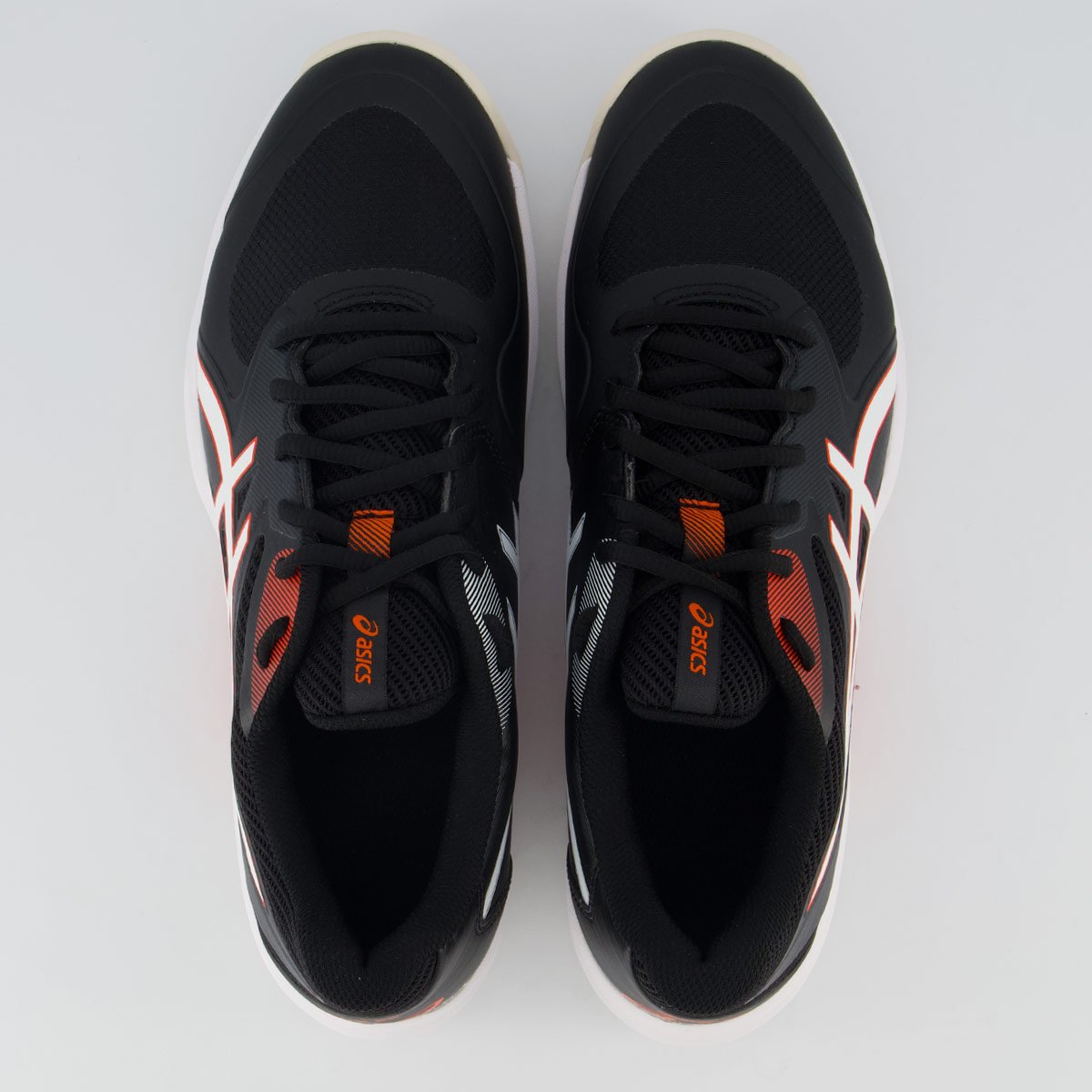 Tênis Asics Game FF Preto e Branco Preto 4