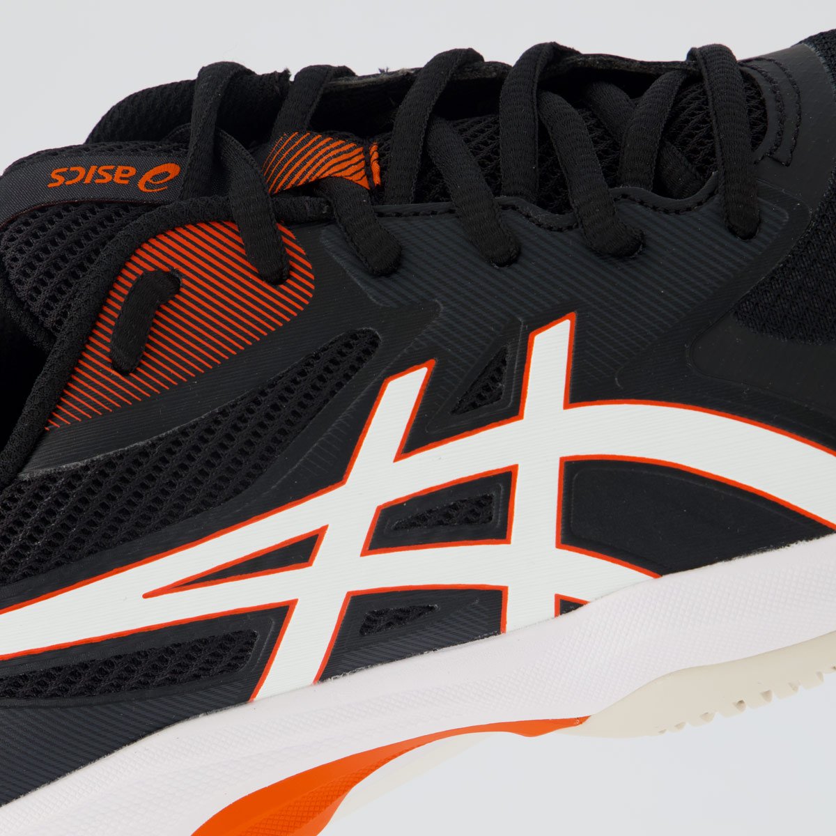 Tênis Asics Game FF Preto e Branco Preto 7