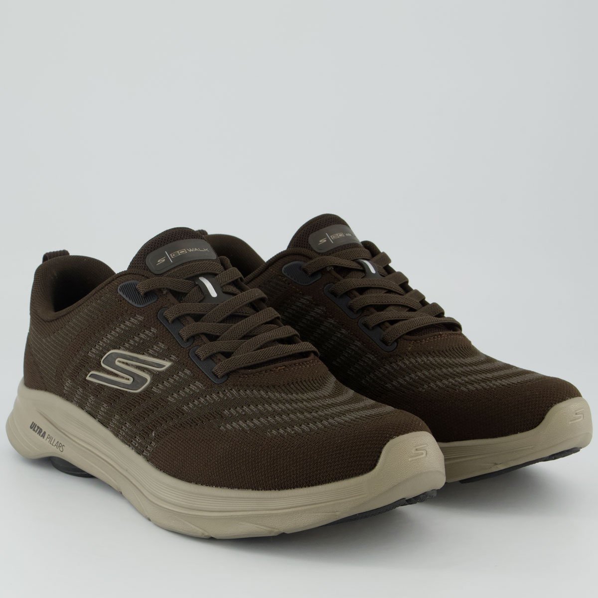 Tênis Skechers Go Walk 8 Marrom Marrom 2