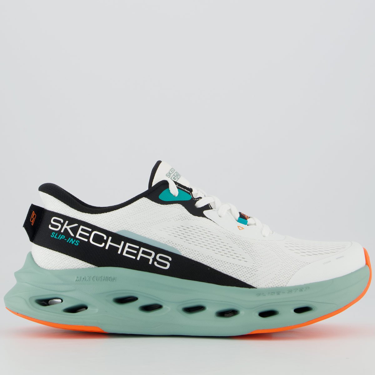 Tênis Skechers Max Cushioning Glide-Step Branco