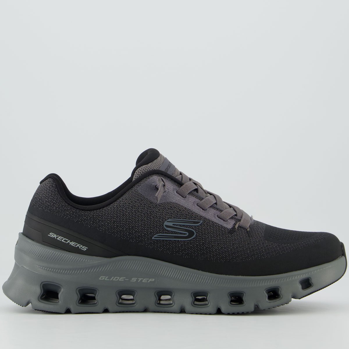Tênis Skechers Glide-Step Pro Preto e Cinza