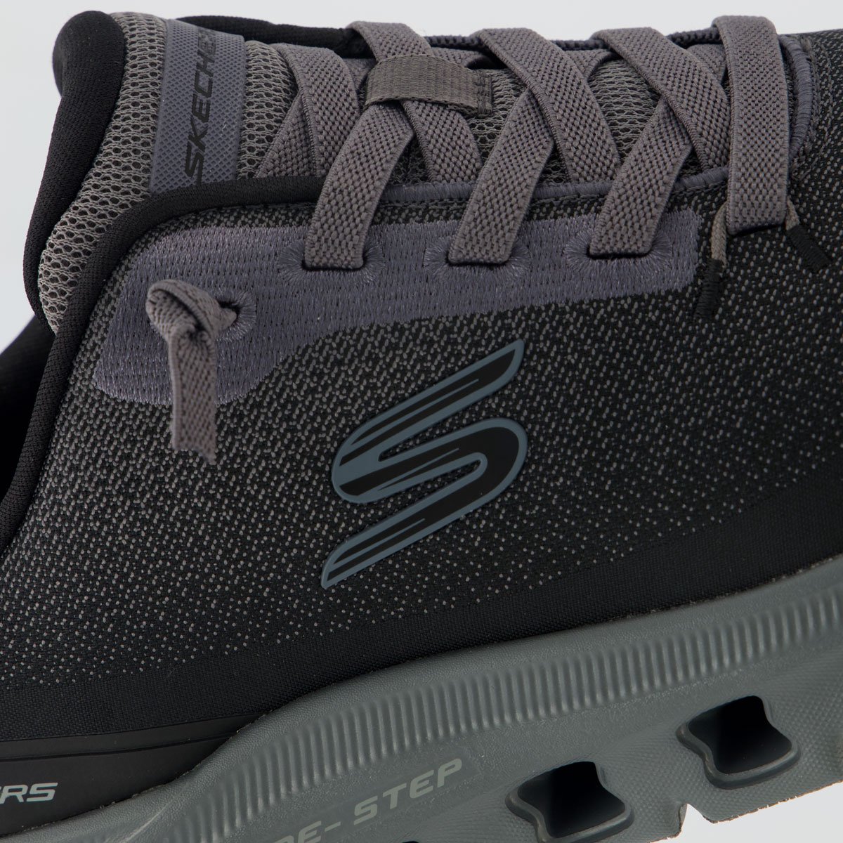 Tênis Skechers Glide-Step Pro Preto e Cinza Preto 7