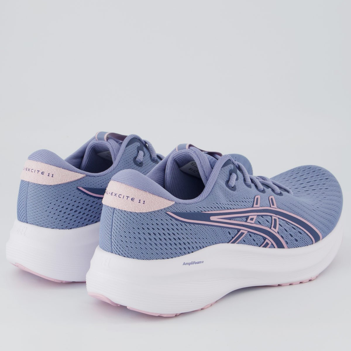 Tênis Asics Gel Excite 11 Feminino Azul e Rosa Azul 3