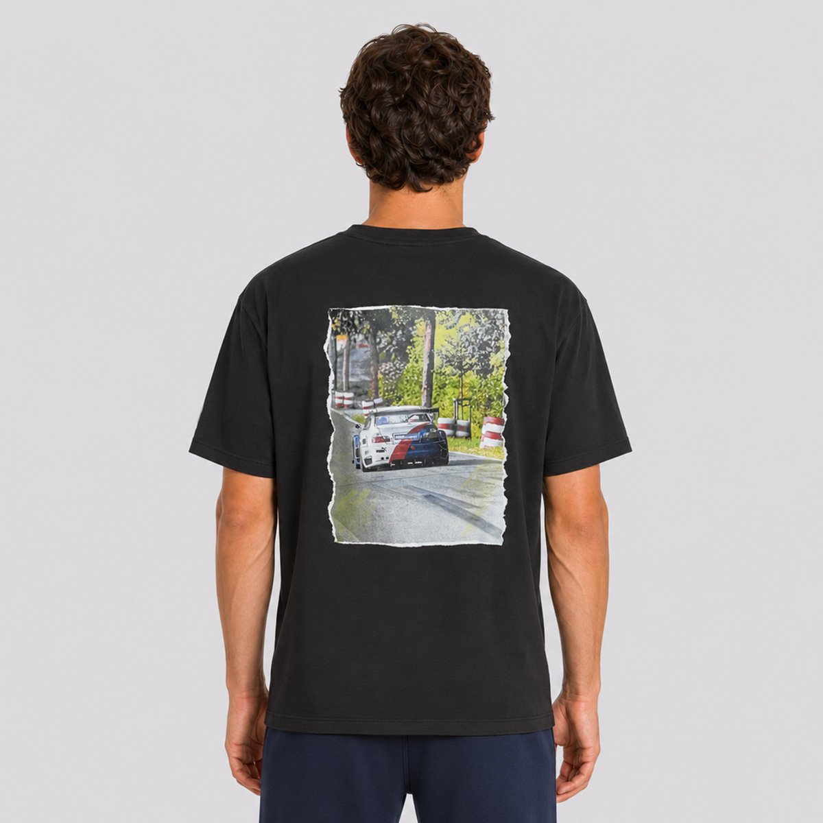 Camiseta Puma SMW Motorsport BMW Sportswear Graphic II Preta Preto 4