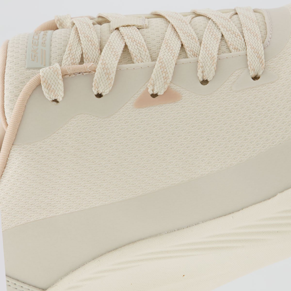 Tênis Skechers Bobs Moda Flex Feminino Bege Bege 7