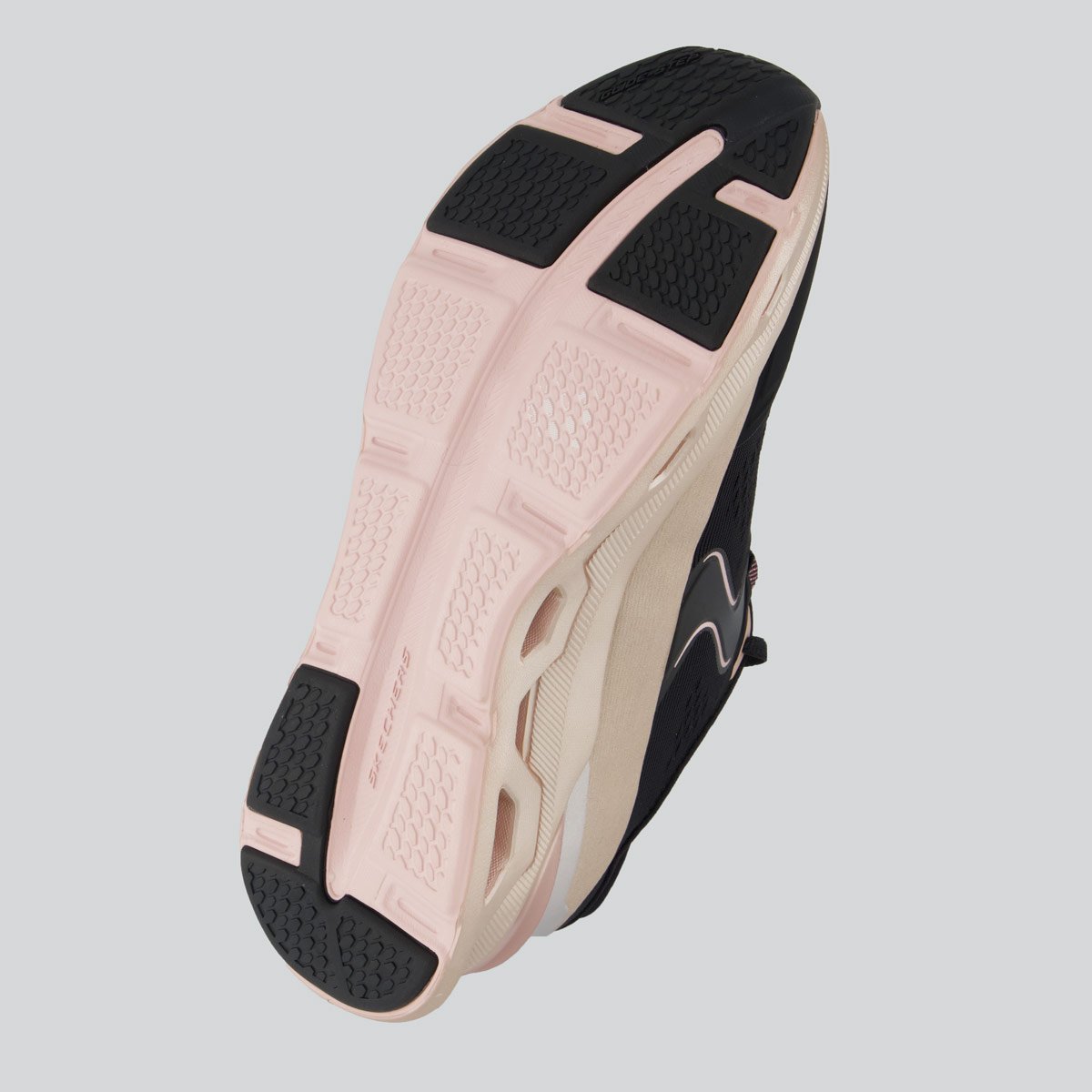 Tênis Skechers Glide-Step Altus Feminino Preto e Rosa Preto/Rosa 5