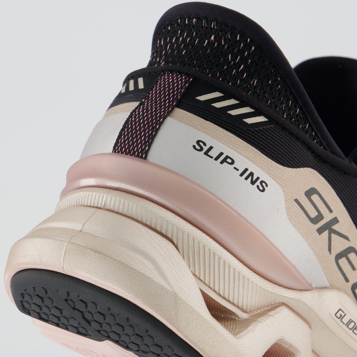 Tênis Skechers Glide-Step Altus Feminino Preto e Rosa Preto/Rosa 6