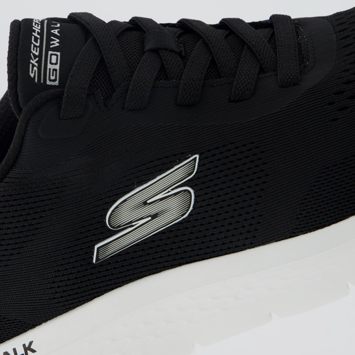 Tênis Skechers Go Walk Flex Preto e Branco Preto/Branco 7