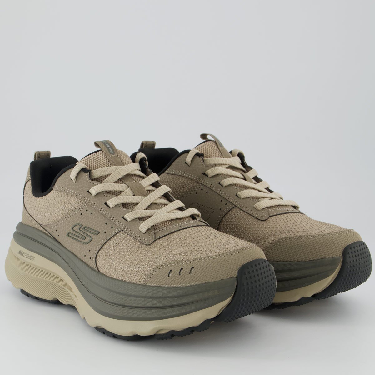 Tênis Skechers Max Cushioning Zirrus Cinza Cinza/Bege 2