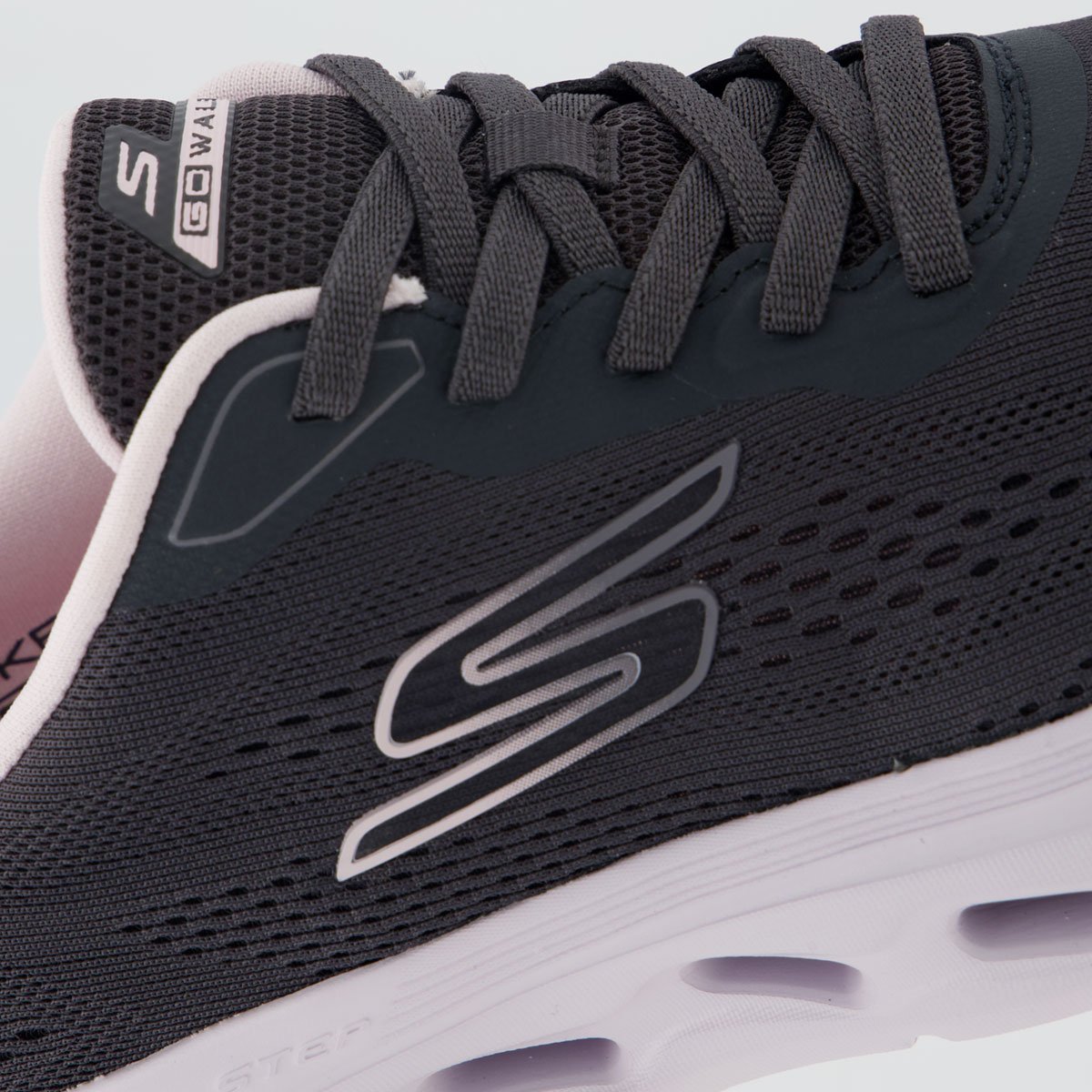 Tênis Skechers Go Walk Glide-Step 2.0 Kriste Feminino Cinza e Lilás Cinza 7
