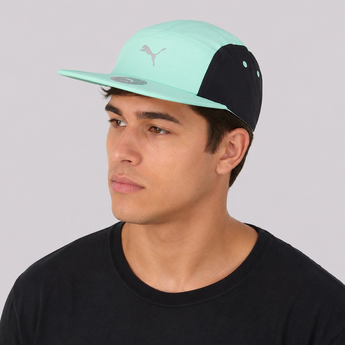 Boné Puma Ess Running 5 Panel Verde Verde 5