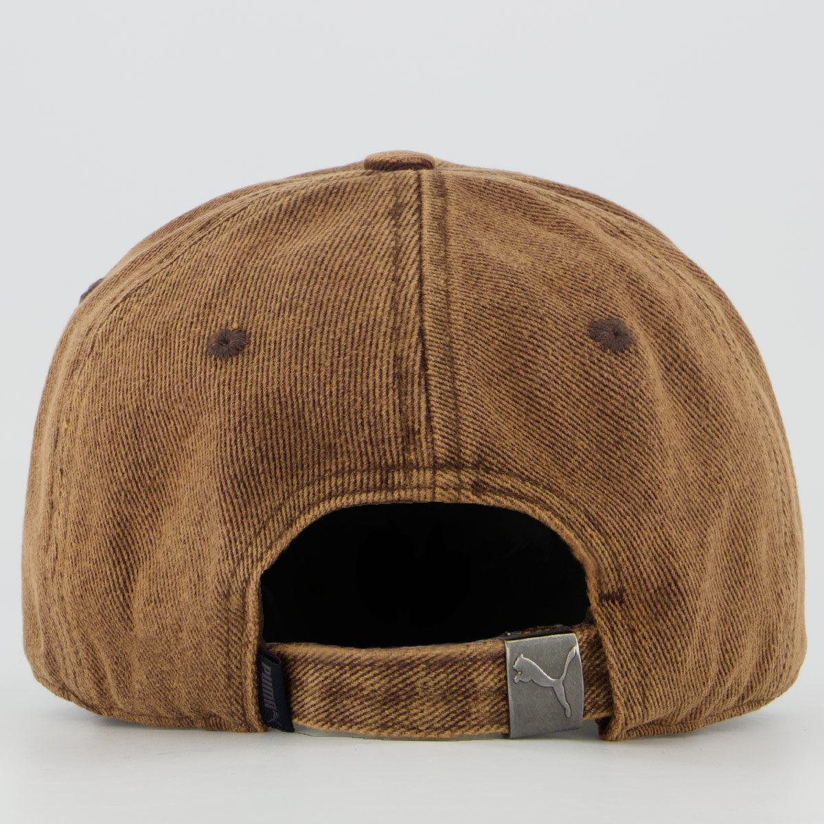 Boné Puma Wardrobe Ess Metal Dad Marrom Marrom 3