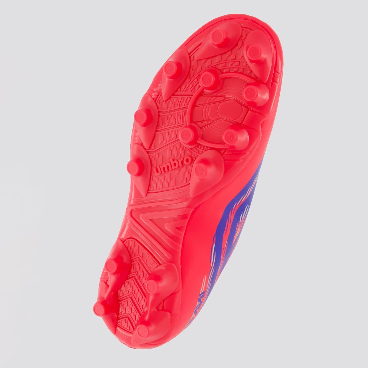 Chuteira Umbro Invictus Campo Rosa e Azul Rosa/Azul 5