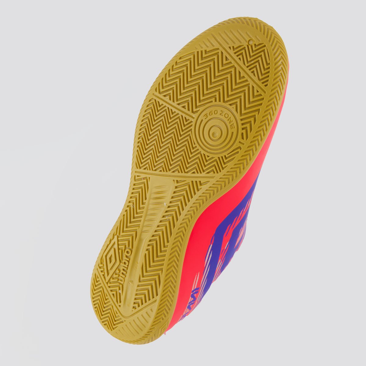 Chuteira Umbro Invictus Futsal Rosa e Azul Rosa/Azul 5