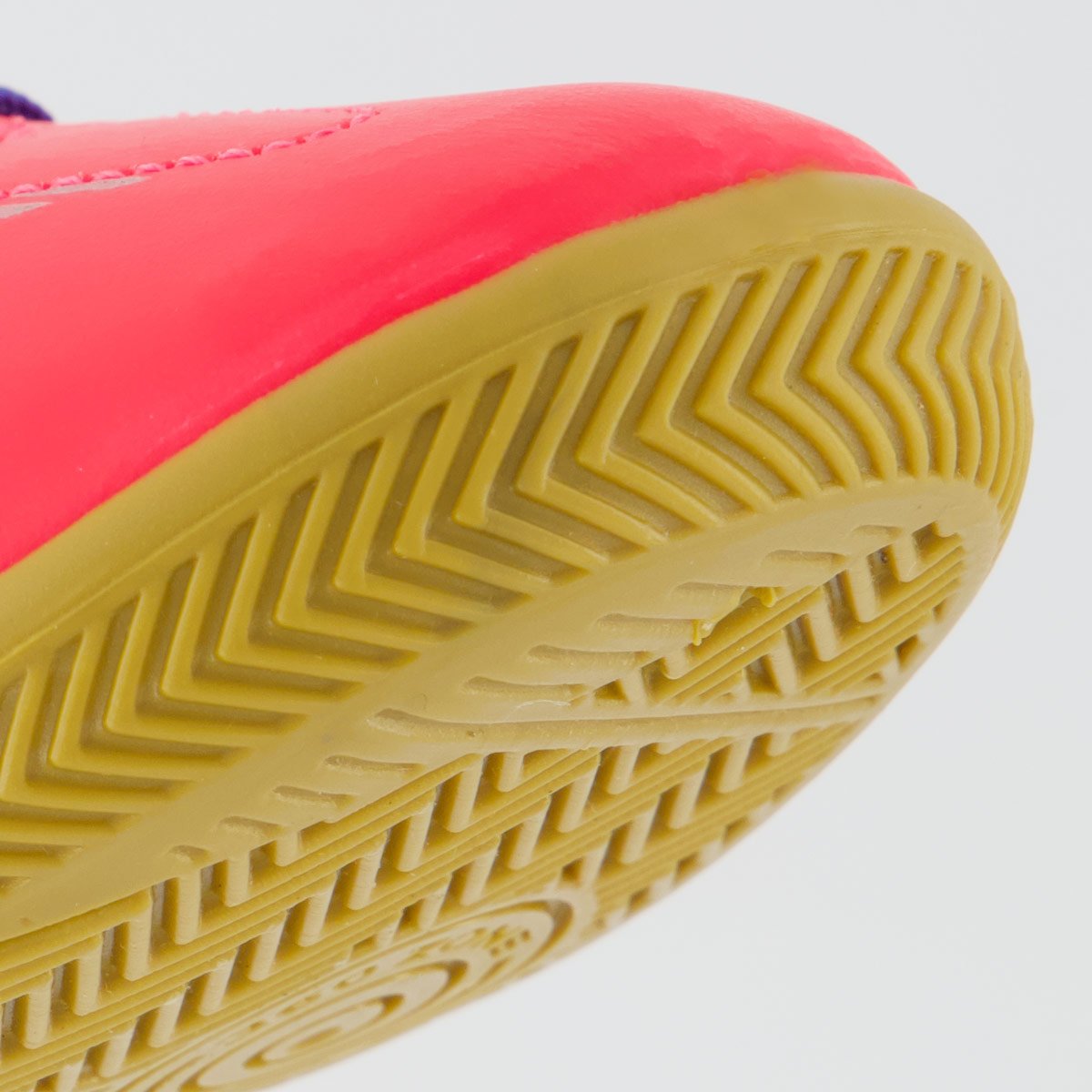Chuteira Umbro Invictus Futsal Juvenil Rosa e Azul Rosa/Azul 8