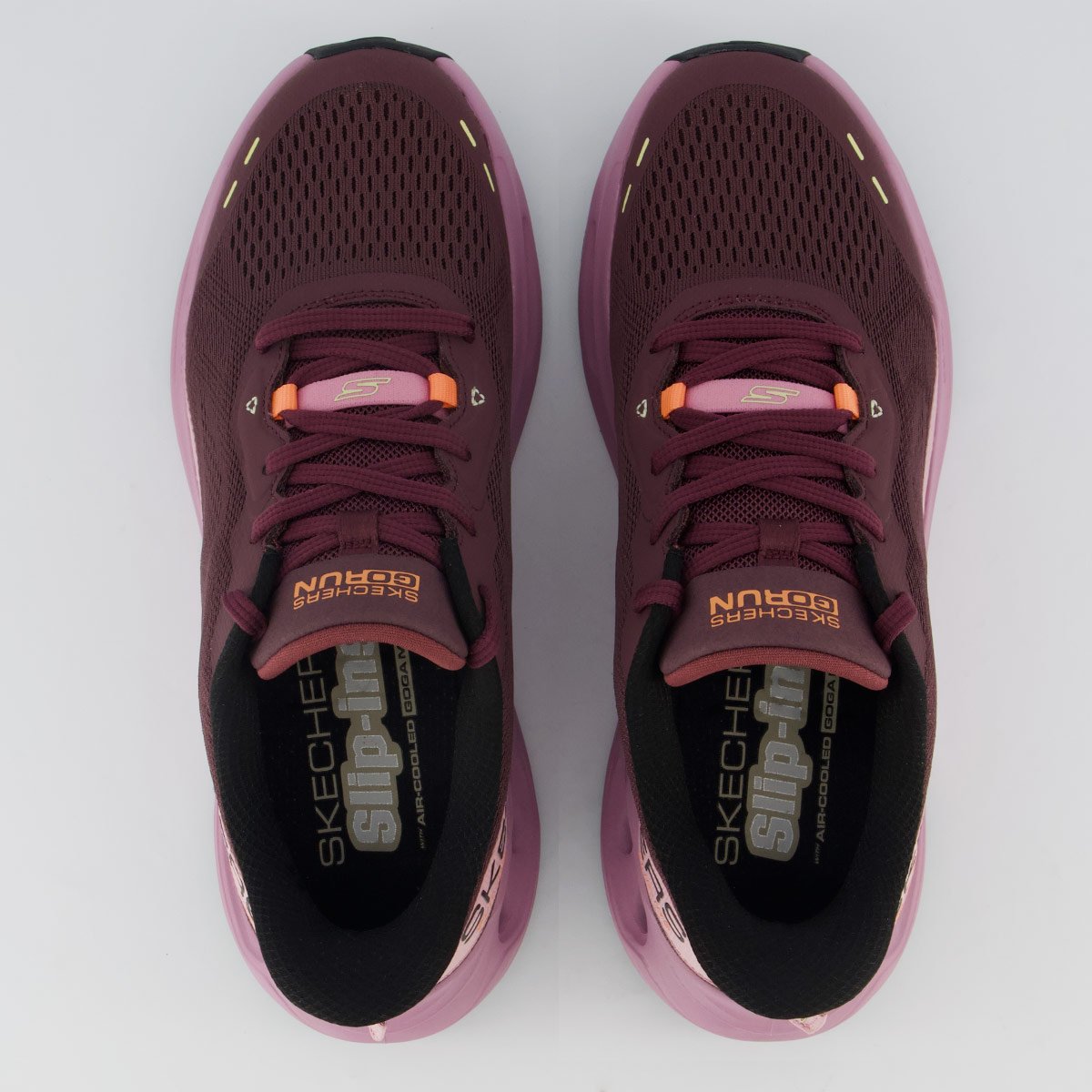 Tênis Skechers Max Cushioning Glide-Step Feminino Bordô Bordô 4