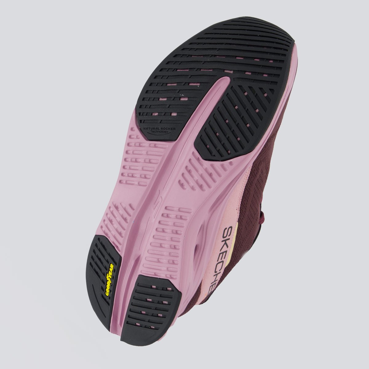 Tênis Skechers Max Cushioning Glide-Step Feminino Bordô Bordô 5