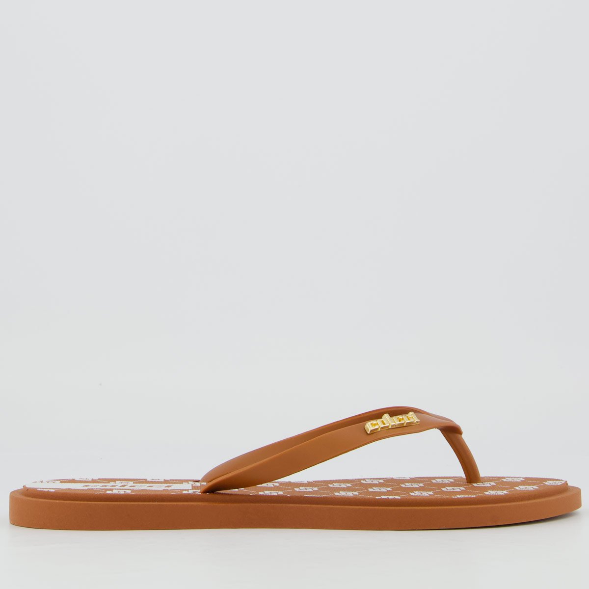 Chinelo Colcci Ibirapuera Feminino Marrom Marrom 2